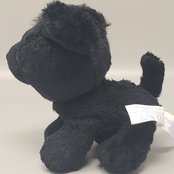 2021 Build A Bear Mini Black Lab Puppy Dog Plush - Picture 4 of 10